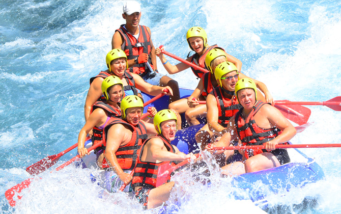 Ülkemizde rafting tatili en iyi nerelerde yapılır?