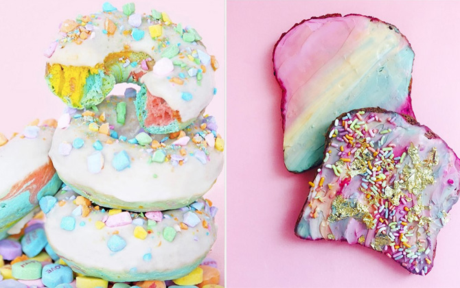 Instagram’da yayılan yeni trend: renkli yiyecek ve içecekler!