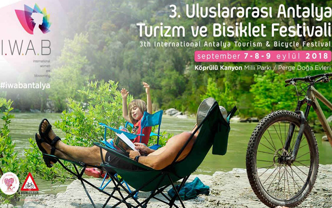 3. Uluslararası Antalya Turizm ve Bisiklet Festivali 7 Eylül’de başlıyor!